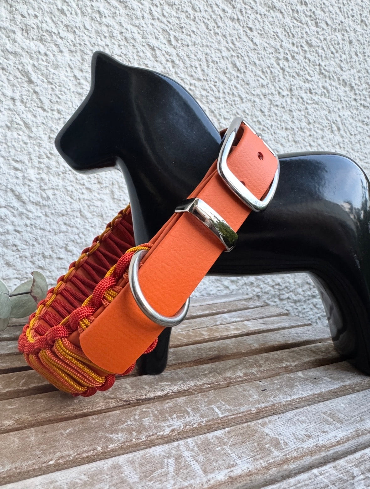 Biothane Paracord Halsband 'Amber'